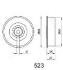 MITSUBISHI 2528135020 Tensioner, timing belt